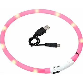 

Karlie Visio Light Luce LED collare per cani, 70 cm, accorciabile