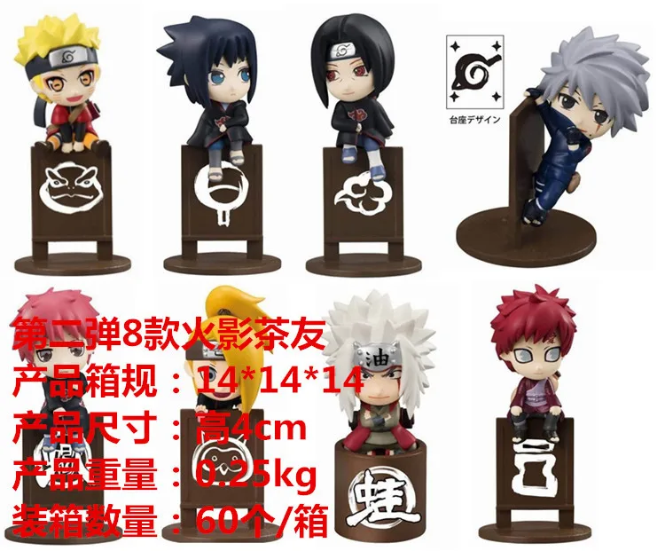 

Anime Garage Kit Naruto Tea Friends Capsule Toy Second Bomb 8-Naruto Sasuke Ferret