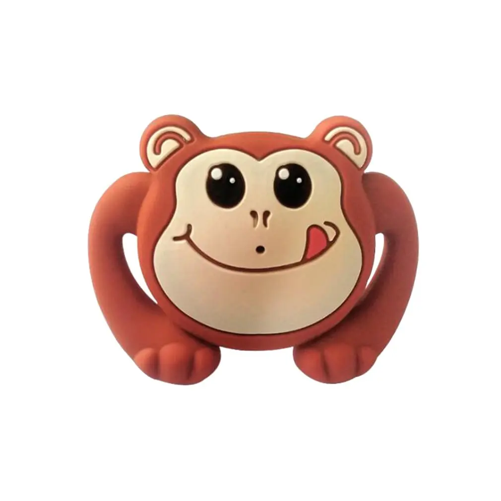 monkey Детская силиконовая соска, забавная соска, соска для малышей с кроличьими зубами, милая Соска с бородой, Товары для малышей - Цвет: monkey