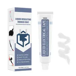 Insulating Glue Waterproof Liquid Insulation Tape Paste High Temperature Resistance Lamp Board Electronic Sealant Sealing 30ml