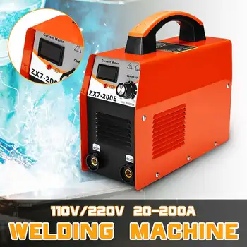 

Arc Welders ZX7-200E AC110V/220V IGBT MMA Welding LED Display Arc Welders 20-140A Electric Metal-Welder For Home Beginner Use