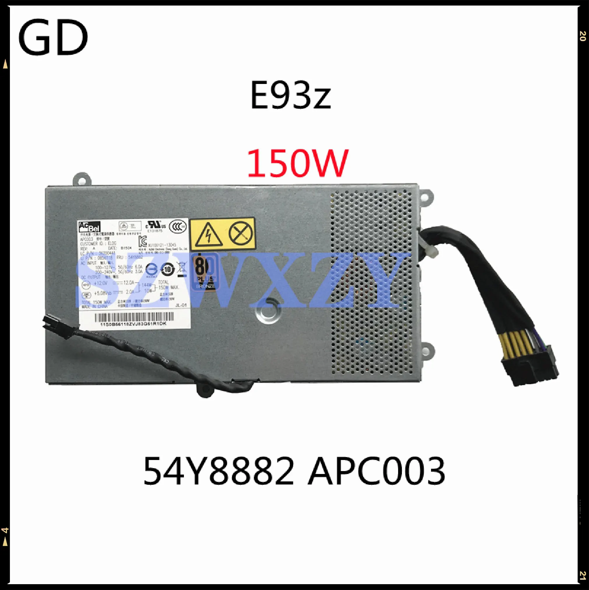 GD For Lenovo ThinkCentre E93z All-in-One 150W Power Supply 54Y8882 HKF1502-3D PS-2151-08 APC003 36200624 APB003 Full Tested | Компьютеры