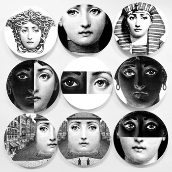 

Pure Handmade Wall Plate Milan Design Decorative Plate Lina Face Plate Annual Update Art Plate