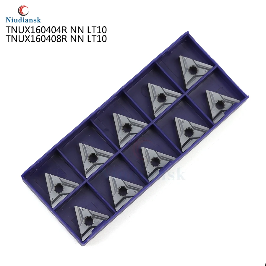 10 PCS TNUX160404R NN LT10 Cemented carbide insert cnc Turning tool insert