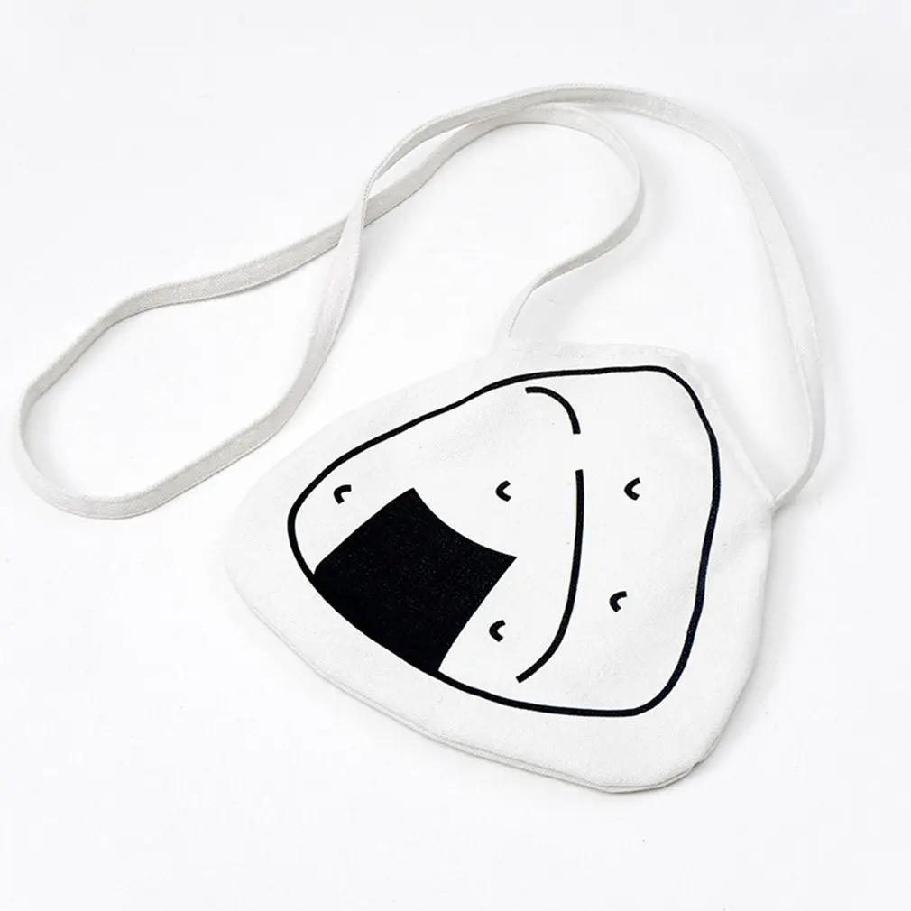 

Female Shoulder Messenger Bag Rice Ball Package Cute Harajuku Crossbody Handbags Mini Cell Phone Bags Japanese Style