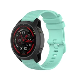 Premium Sport Silicone Quick Release Strap - Durable, Comfortable Bracelet Accessory in 22mm - other 22mm (Teal green)