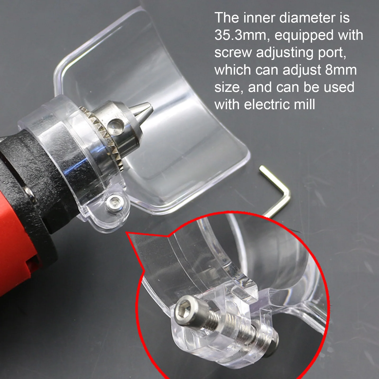 

1pc New Type Electric tools Protective cover Grindering Tools Cover Rotary Tool sAttachment Accessories used for Dremel