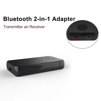 

B18+ 2 In 1 Bluetooth Transmitter Receiver Wireless 3.5mm Audio Music Adpter Car Wireless Adapter For Mobile Phones Laptop