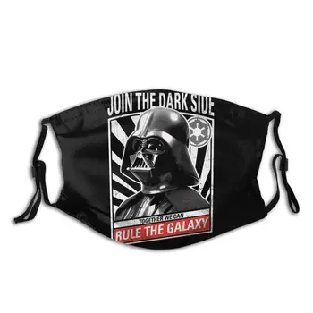 

Star Wars Vader Unisex Reusable Mouth Face Mask Anti Haze Dust Protection Cover Respirator Muffle Mask with Filters