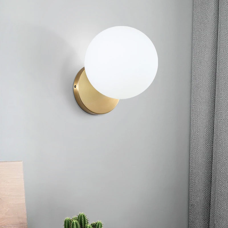 

Современный прикроватный светодиодный настенный светильник Коридор светильник Фойе бра зеркало ванная комната светильники G9 белое стекло