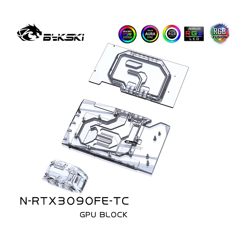Bykski GPU 水冷ブロック Nvidia RTX 3090 ファウンダーエディション用