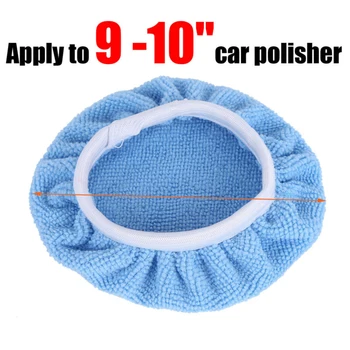 

Auto Polisher Pad 5Pcs Blue Microfiber Universal Polishing Waxing Buffing Cleaning tools
