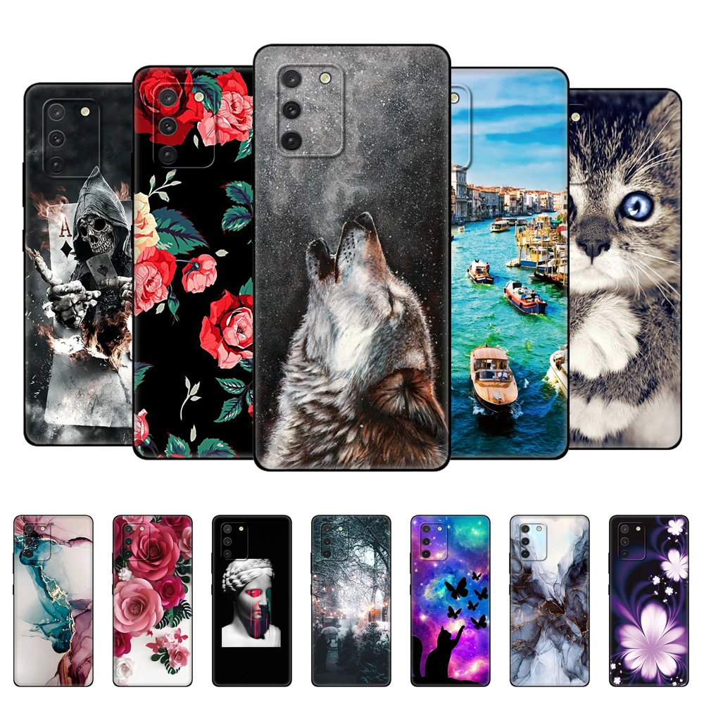 Custodia In Silicone Per Samsung Galaxy S10 Lite Custodia In Silicone Per Samsung S10 Lite S 10 Lite Sm-G770F Custodia In Tpu Nera