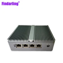 

CPU E3827 Pfense Mini Router Server CP 4*1000M Lan Support Windows10 Linux HD VGA Dual Display Fanless Desktop