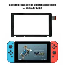 Сенсорный экран, черный светодиодный высококачественный удобный дигитайзер, запасная часть, аксессуар, пригодный для игровой консоли с переключателем