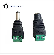 DC 5.5x2.1 Power Wire Connector Conjunto Feminino Plug Cable Waterproof Jack Tomada Electrico 5.5x2.5 Interface Socket Conector
