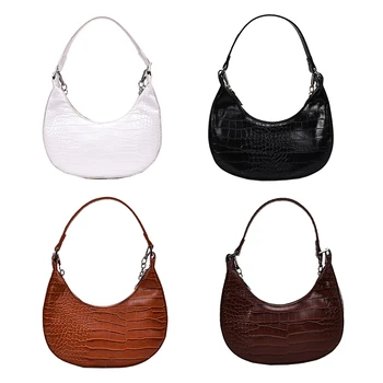

Retro Alligator Pattern Hobo Bags Leather Women Chain Messenger Handbags