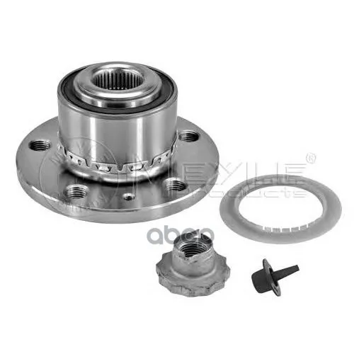 100 652 0001_ступица Колеса Передняя!С Подшипником Vw Polo 1.4/Tdi/1.6/1.9tdi 99 Meyle 1006520001 Meyle арт. 1006520001