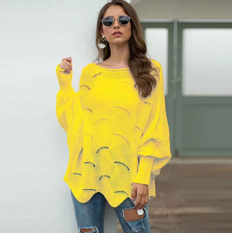 

Round Neck Bottoming Sweater Autumn and Winter 2019 Women Loose Korean Color Matching Bottoming Knit Sweater Femininas Blusas