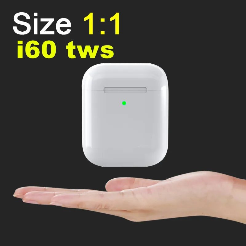 I60 супер TWS 1:1 PK W1 H1 чип i60 TWS беспроводные наушники Bluetooth наушники i 60