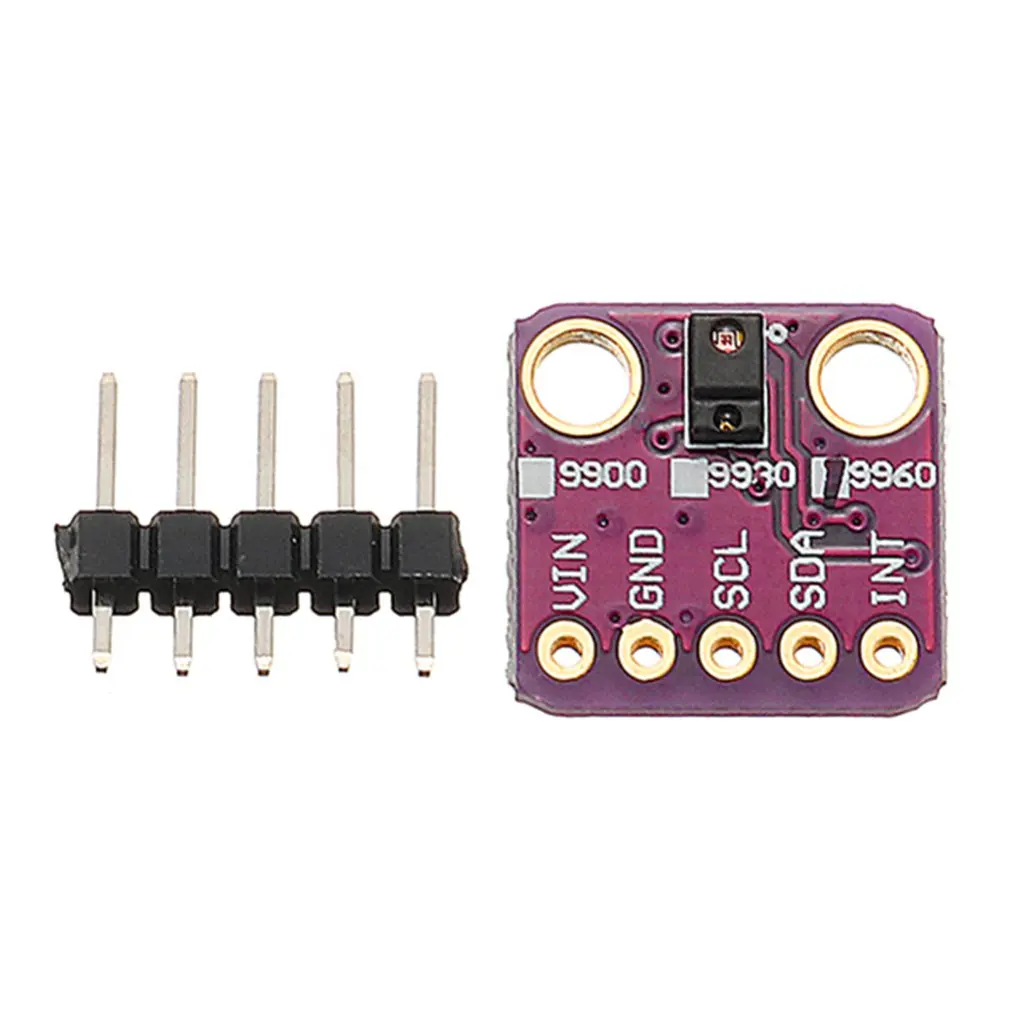 

GY-9960LLC APDS-9960 RGB and Gesture Sensor Module I2C Breakout Board Infrared Gesture Sensor