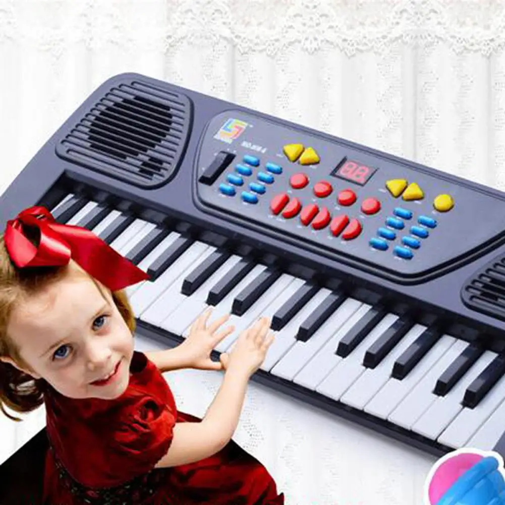 Jouet Musical éducatif de clavier de Piano numérique d'orgue électronique de 37 touches avec le micro