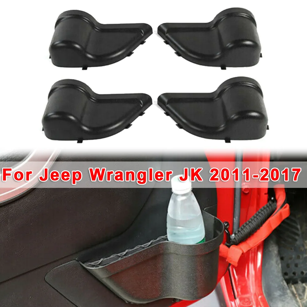 4 шт. дверный сетчатый карман для хранения органайзер Jeep Wrangler JK 2011 2017