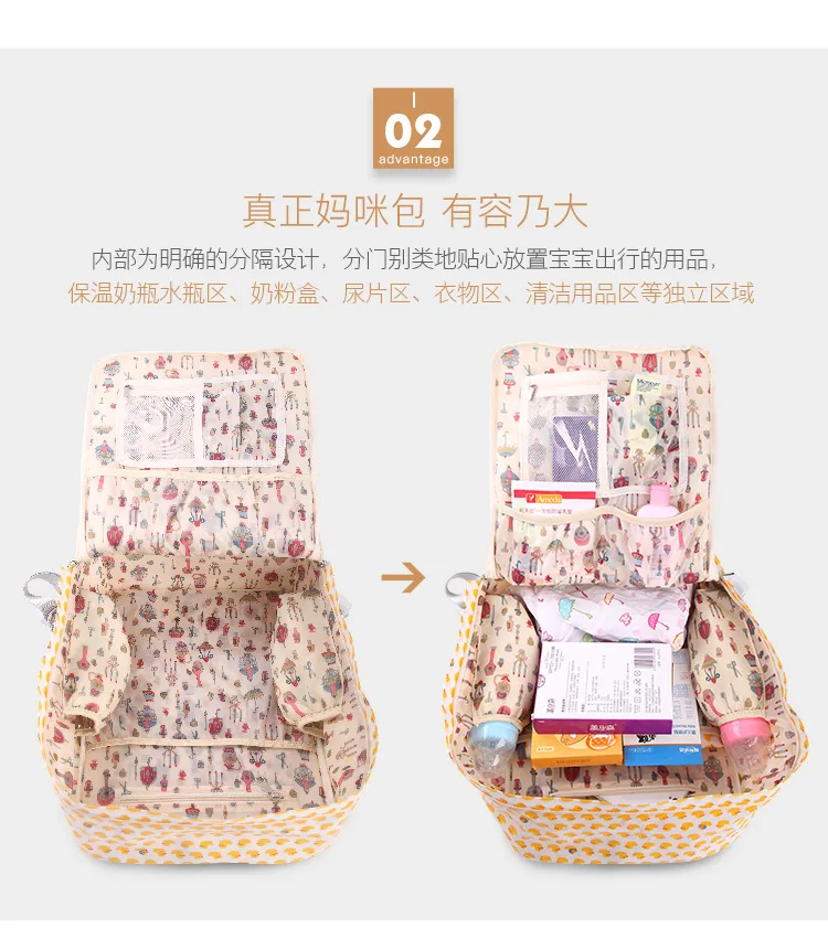 Сумка для подгузников модная многофункциональная Большая вместительная сумка для рук водонепроницаемая сумка для мам сумка для кормления Портативная сумка для мамы