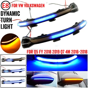 

For VW Golf 7 GTI R GTE GTD MK7.5 13-19 Touran Jetta MK7 LED Dynamic Turn Signal Blinker Sequential Side Mirror Indicator Light