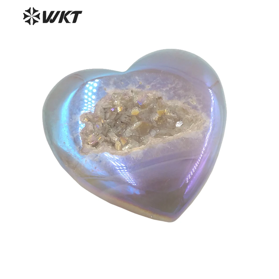 

WT-G311 WKT великолепный яркий энергетический камень в форме сердца, Агаты, драгоценные камни, ювелирные изделия, украшение из натурального камня, оптовая продажа