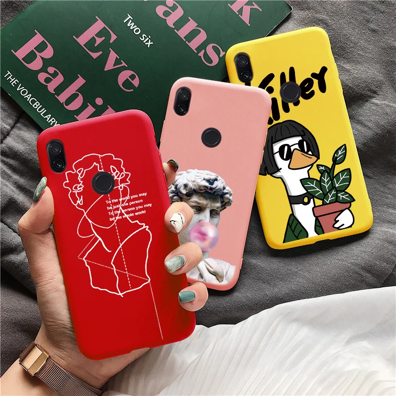 

David Venus statue Capa For TPU Xiaomi Redmi K20 Pro 7 Y3 7A 5A 6A Note 7 Pro 6 5 Mi 9T Pro F1 A1 A2 5X 6X 8 Lite 9 SE soft Case