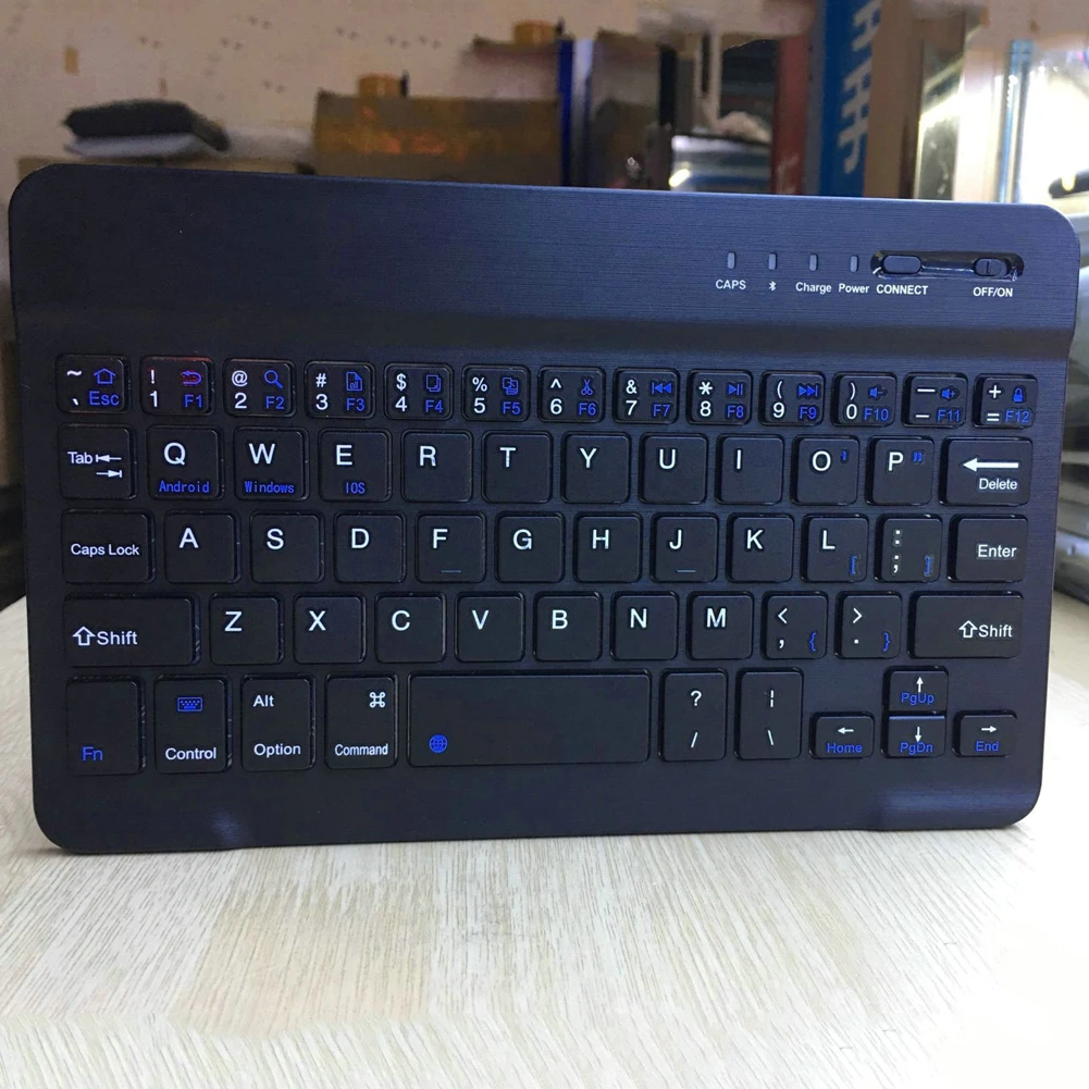 Universal Quiet Bluetooth Keyboard Desktop Windows Tablets Slim Ultrathin Wireless Laptop Mini IOS Android for iPad Tabs