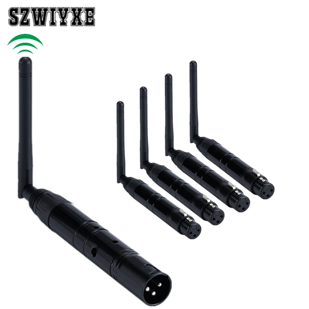 DMX512 2.4G 3 Pin Wireless Transmitter Receiver for Stage Lighting