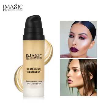 

IMAGIC Makeup Primer Brightening Cream 3D Contour Repair Liquid 7-color Highlighter Foundation Moisturizer Brightening Concealer