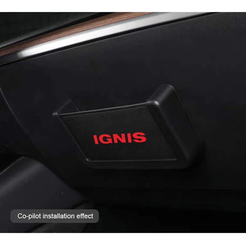 Автомобильный ящик для хранения Suzuki IGNIS, органайзер, коробка для мобильного телефона, автомобильный держатель, автомобильные аксессуары