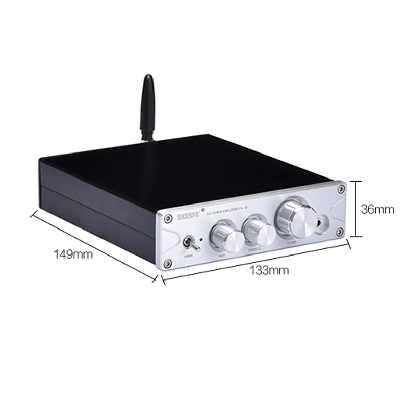 2*100 Вт двойной TPA3116 Bluetooth 5,0 APTX мягкий пусковой аудио стерео усилитель ES9018K2M ЦАП усилитель мощности класса D усилитель для наушников