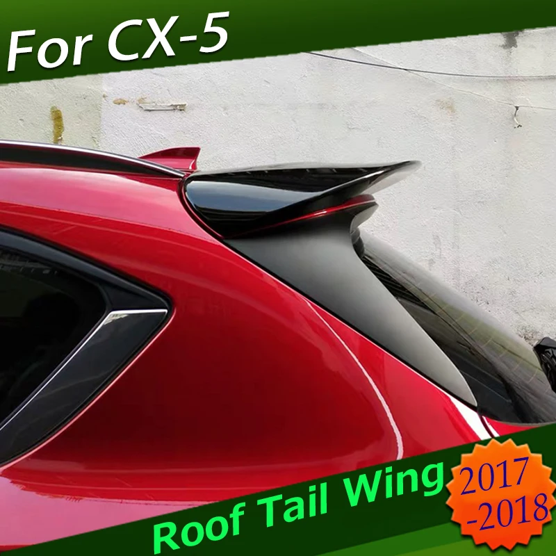Roof Tail Wing Spoiler For Mazda Cx5 2017 2018 Cx5 Roof High Quality