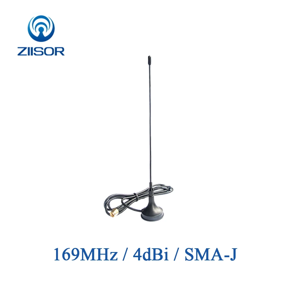 

169MHz Magnetic Base Antenna SMA Male High Gain Omni Antena Wireless Module Data Transmission Outdoor Aerial Z33-B169SJ20