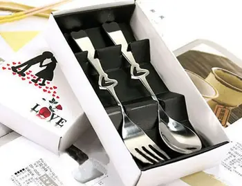

500set Personalized wedding favors and gifts tableware set for guests wedding gifts souvenirs