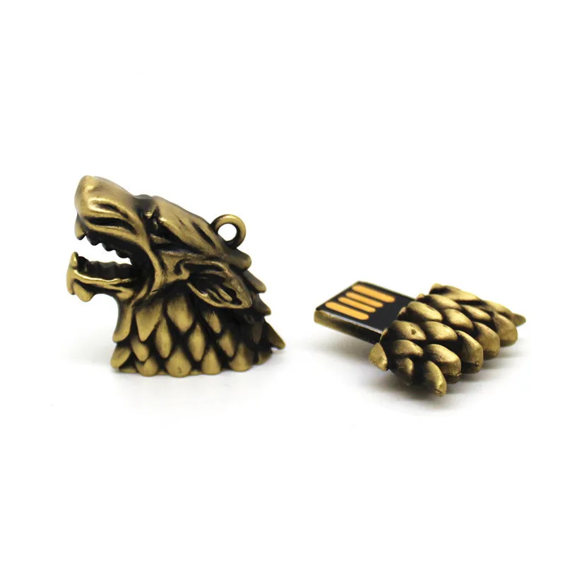 USB флеш-накопитель 128 МБ Игра престолов menory Флешка накопитель 4 ГБ 8 ГБ ручная брошь король Флешка 16 ГБ 32 ГБ 64 ГБ U диск