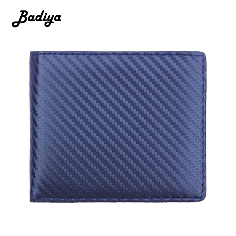 Fashion Men Wallet PU Leather Clutch Bag Thin Slim Bifold Billfold Multi-card Position Credit Card Holder Portable Male Purse