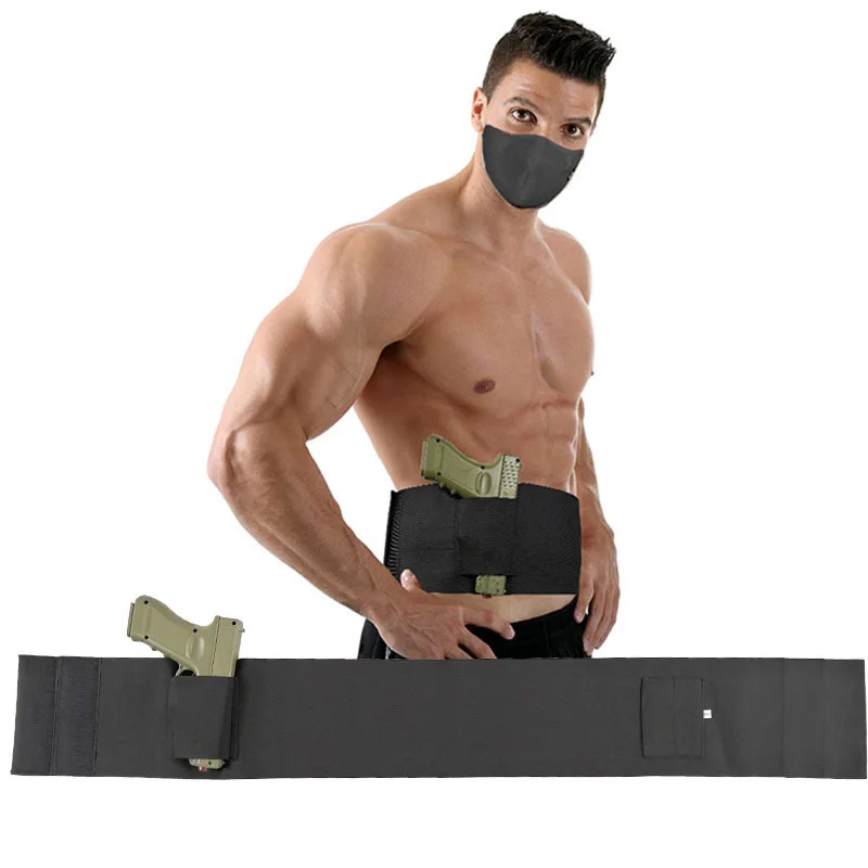 

Men's Invisible Waist Bag Portable Outdoor Field Tactical Comfortable Back Pouch Belt Army Fan Girdle Accessories Supplies Items