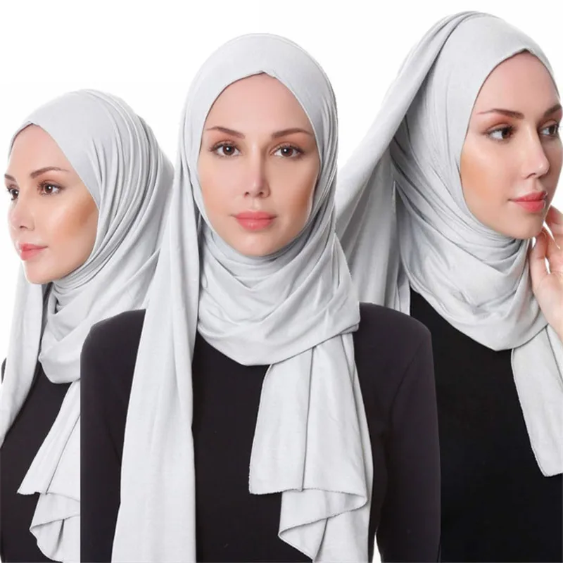 Fashion-Muslim-Women-soild-color-jersey-hijab-scarf-Islamic-shawls-and-head-wraps-clothing-foulard-femme