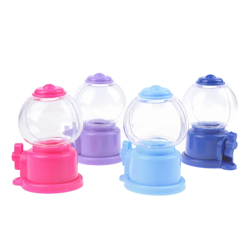 Candy Machine 1PC Creative Sweets Mini Candy Machine Bubble Toy Dispenser Coin Bank Kids Toy Home Decoration