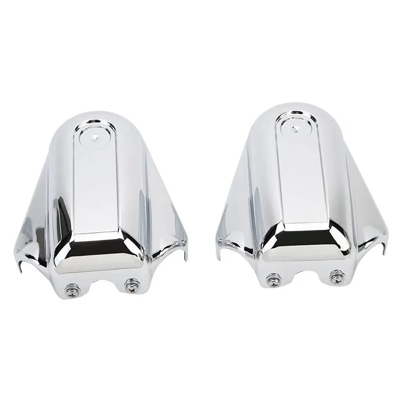 Rear Axle Swingarm Cover Caps Shield for Softail FLST FXST 2008UP