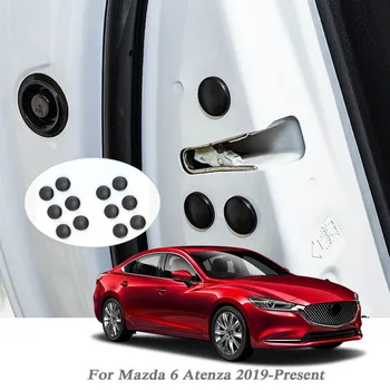 

12Pcs Car Styling ABS Car Door Lock Screw Protector Covers Waterproof Door For Mazda 6 Atenza 2019-Present External Accessory