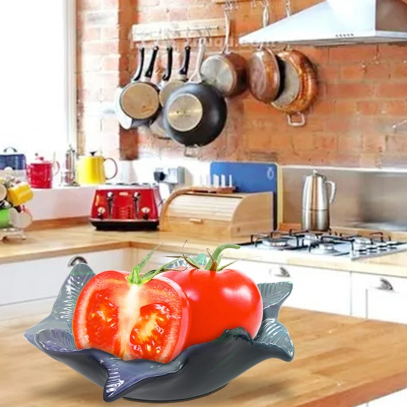 잎 접시 에폭시 수지 금형 과일 캔디 너트 저장 접시 실리콘 금형 DIY 공예 보석 주최자 악세사리 홀더 금형