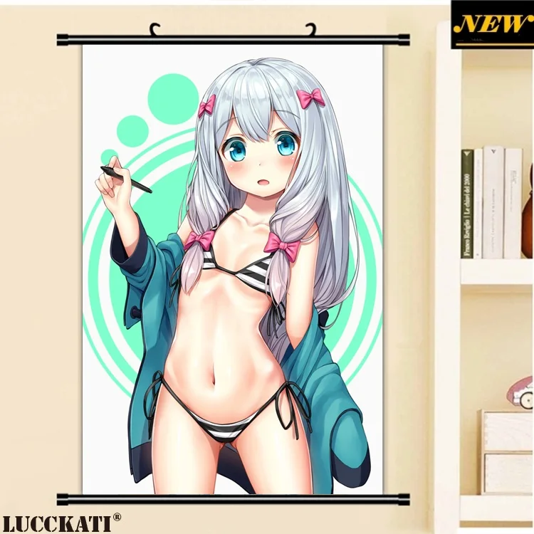 Ero Manga Eromanga Sensei Izumi Sagiri cameltoe сексуальный лоли бикини Лолиты попка мультфильм аниме