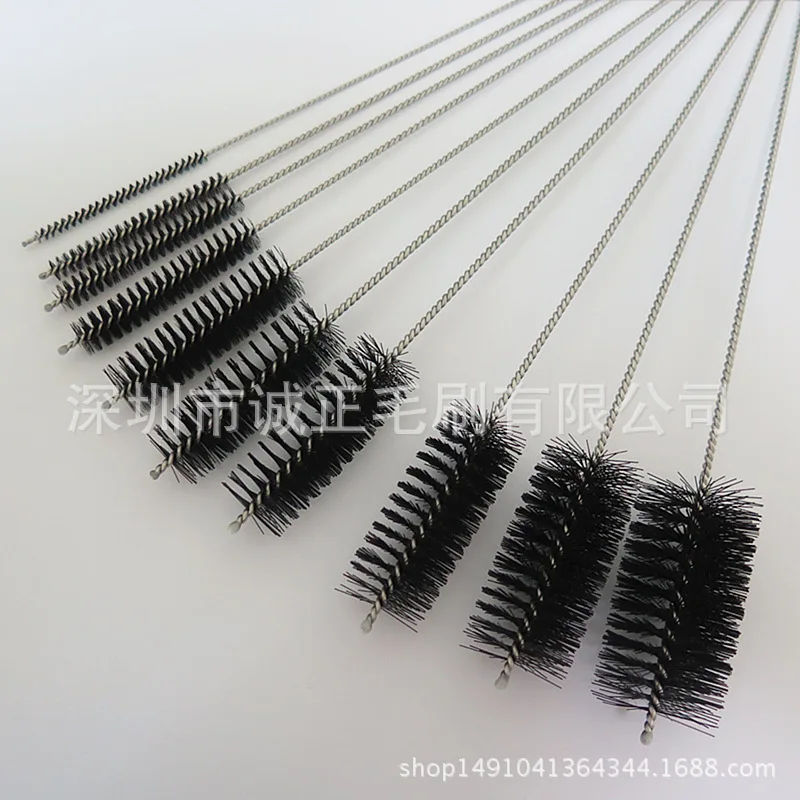 Ten Sets of Utility Brushes Bar-shaped Brush Wire Brush Place of Origin Supply of Goods 304 Stainless Steel Nylon Hair Brush