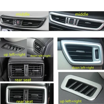 

Car Garnish Cover Frame Lamp Trim Air Conditioning Condition Outlet Vent Hood For Nissan X-Trail XTrail T32/Rogue 2014 2015 2016